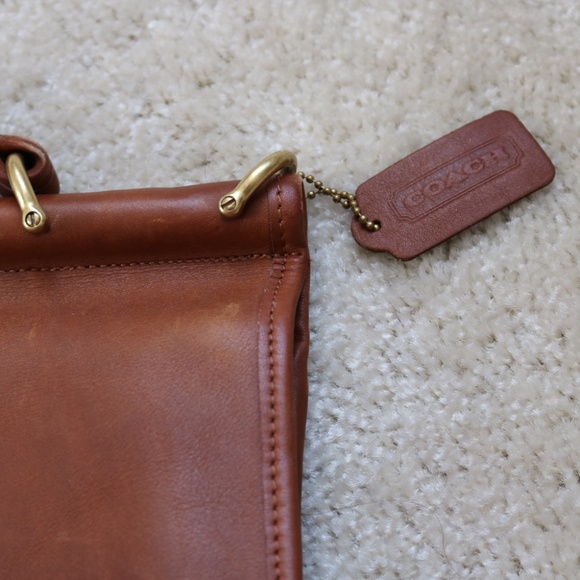 Vintage Coach Willis Bag 9927 British Tan USA - Picture 3 of 11